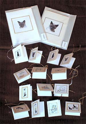 Cards, notelets and gift tags