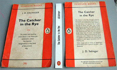 The ragged edges of the original cover have been trimmed and a new spine label  made.