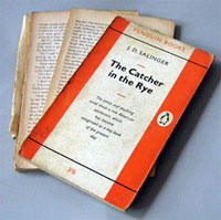 A paperback before it was repaired